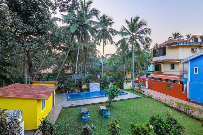 4 BHK Private Pool Villa and Cottage for Rent