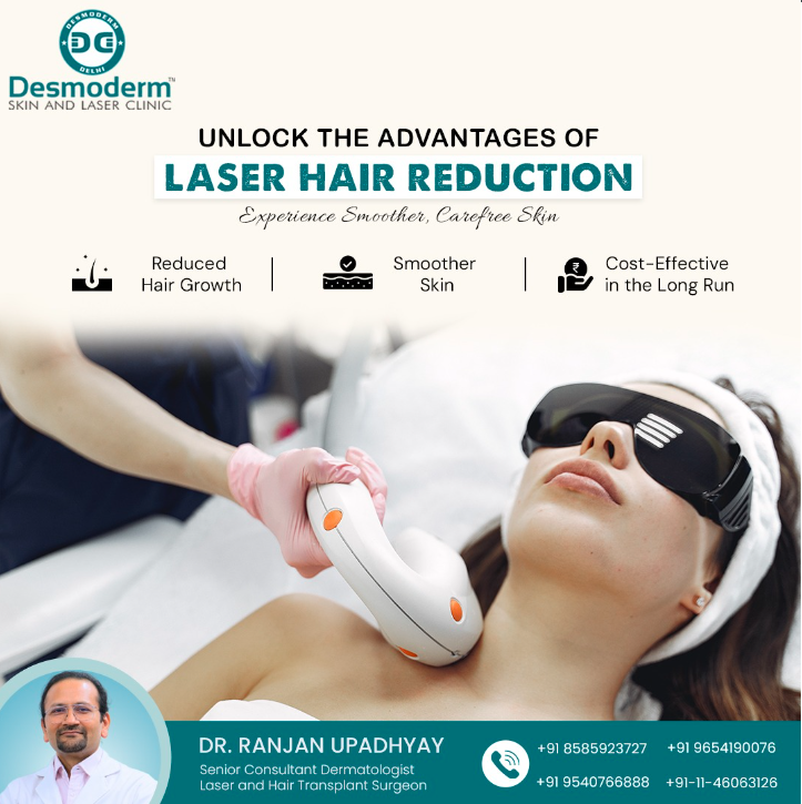 Top Reasons to Visit the Best Laser Hair Removal Clinic in Delhi
